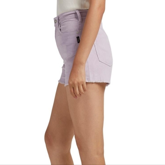 Silver Jeans Co. Highly Desirable High Rise Short Lavender Size 27/3 (wo… - Picture 2 of 16